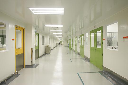 Lab hallway