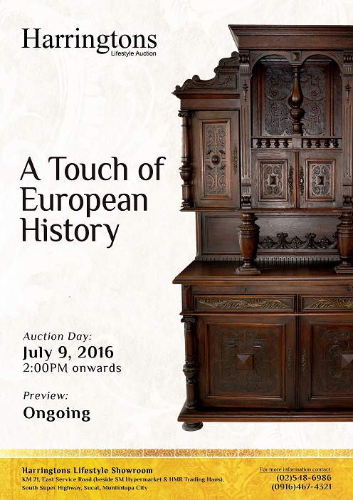 Harringtons A Touch of European History