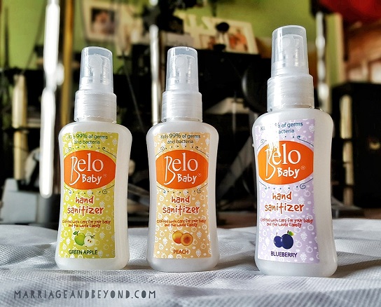 Belo Baby Sanitizer variants
