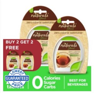 Naturals Stevia 200 Tablets Buy 2 Get 2