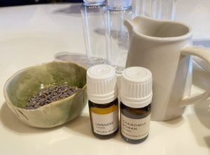 AXA make time for me time essential oil making